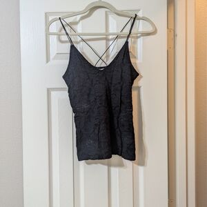 Express Black Lace Camisole Top